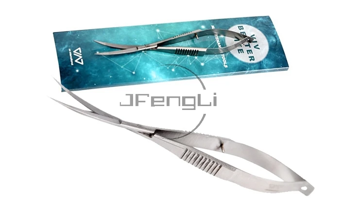 

JFENGLI VIV ADA Style Mechanical Spring Mirror Sruface Stainless steel scissors for aqua Planted Tank Free Shipping