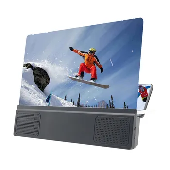 

Universal Holder Desktop Smartphone Expander HIFI Sound Amplifier Mobile Phone Foldable HD Video Eye Protection Screen Magnifier