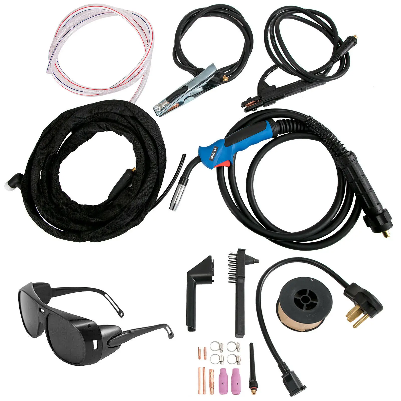 Semi-automatic Welding Machine Mig Welder 250A MIG MMA TIG 3 in 1 Welder With Burnback Dual Voltage 5