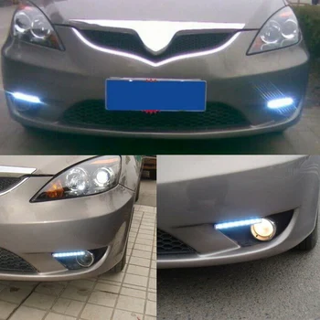 

Truck Parts Car LED Lights Lighting Safety Low power 2pcs 8-LED Running