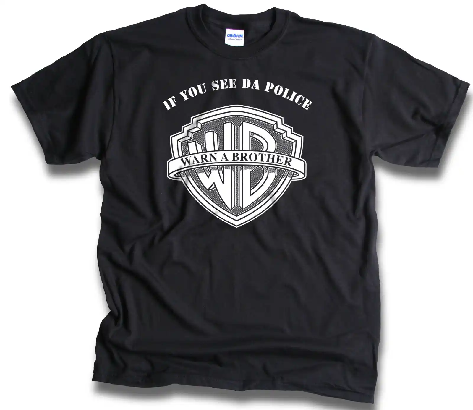 if you see da police warn a brother mens t s