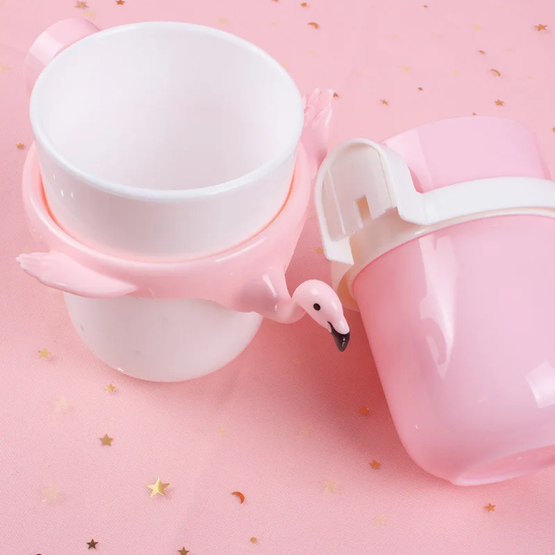 

CHILDREN'S Toothpaste Toothbrush Holder Suction Wall Cartoon Shatter-resistant Cups GIRL'S Wall Hangers Tooth Mug Cup Travel Too