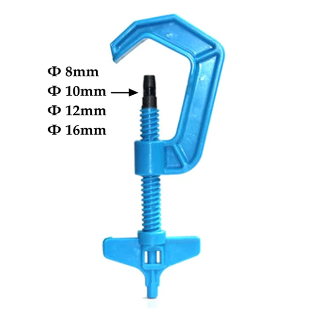 8 ~ 16 Mm -Es Lyukasztó Agricultral Öntözés Ldpe Cső Bypass Szelep Csatlakozók Telepítő Szerszám Öntözőrendszer
