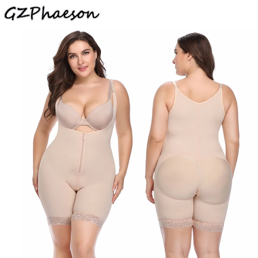 Plus size waist trainer bodysuit Clearance