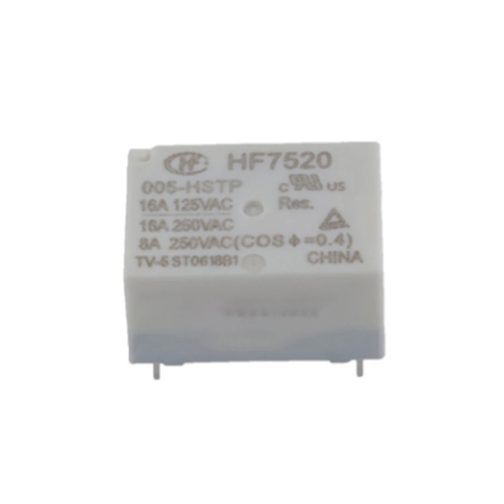 

100Pcs Relay DIP4 HF7520-005-HSTP HF7520-012-HSTP HF7520-024-HSTP 5V 12V 24V 16A