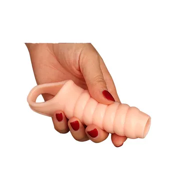 Dick Vibrating Sleeve For Men Dildo Extender Reusable секс игрушк Intimate Goods Peni Enlargement Rings Cock Silicone Adult Toys 3
