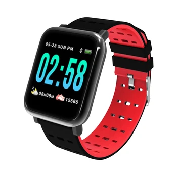 

A6 Smart Watch Ip67 Waterproof Activity Fitness Tracker Bracelet Heart Rate Monitor Blood Pressure Men Women Smartwatch