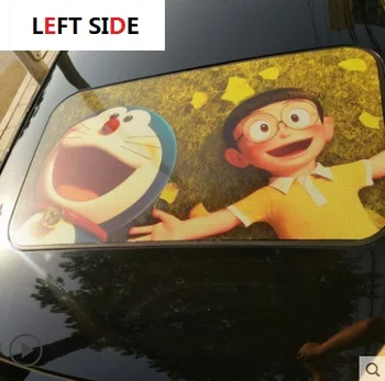 

LEFT SIDE Car Sunroof Stickers Creative Personality Roof Glass Sunshade Sun Protection 3D Car Stickers