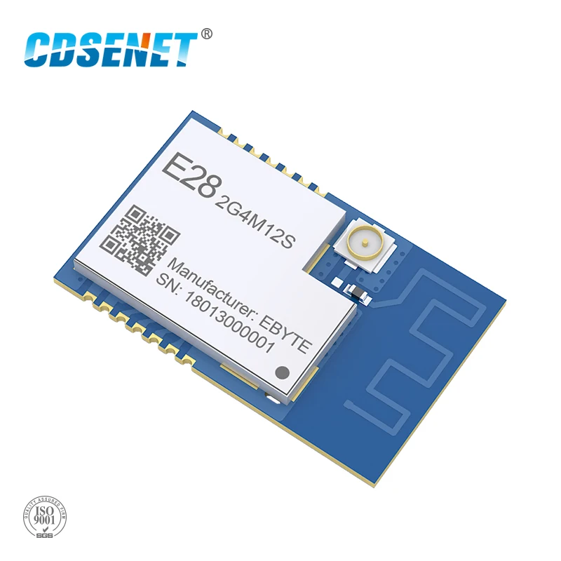 SX1281 LoRa Bluetooth Wireless rf Transceiver 2.4 GHz Module E28-2G4M12S SPI Long Range 2.4ghz BLE rf Transmitter 2.4g Receiver aux optical bluetooth transceiver bluetooth 5 0 2 in 1 receiver transmitter wireless b19