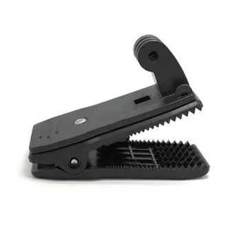 

For GoPro Quick Release Black 360 Degree Accessories Rotating Backpack Hat Mounting ABS Plastic Camera Clip
