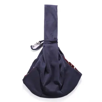 

Origin Unadjustable One-Shoulder Pet Backpack Solid Color Diagonal Breathable Dog Backpack Outing Pet Bag Carrying Case 517D