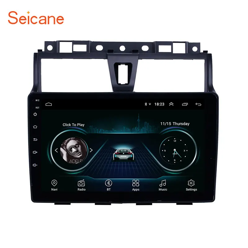 Автомагнитола Seicane мультимедийный проигрыватель с GPS Android 8 1 для 2014 2015 2016 Geely Emgrand EC7