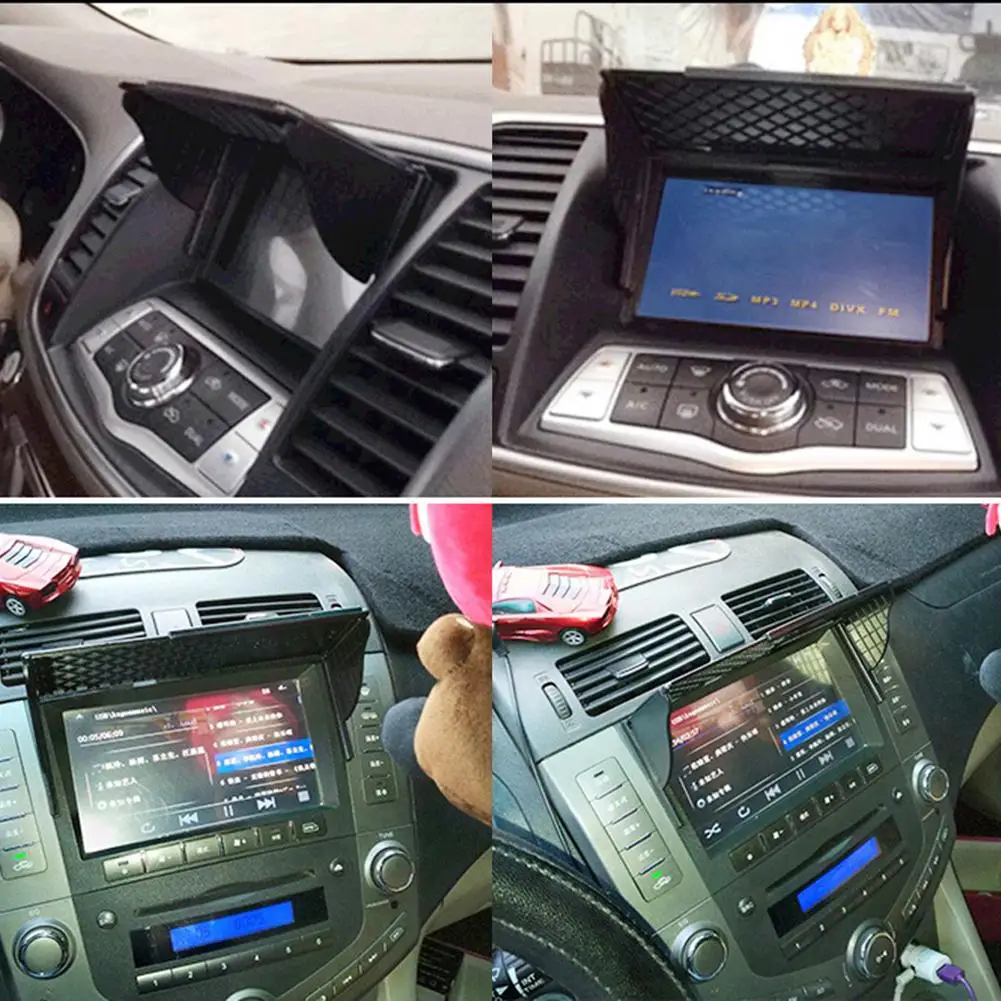 Автомобильный козырек от солнца для GPS 5 10 дюймов универсальный барьерсветильник
