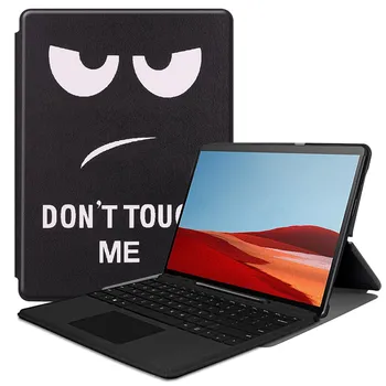 

Smart Flip PU Leather Case For Microsoft Surface Pro X 2019 13.0 inch Stand Cover For Surface Pro X Tablet Casee +filmpen