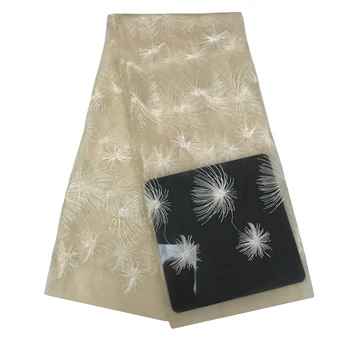 

PROMOTION ! High quality Nigerina French Tulle Lace African Lace Fabric for Party Dress ,Africa Lace Fabric 2.5yards/lot
