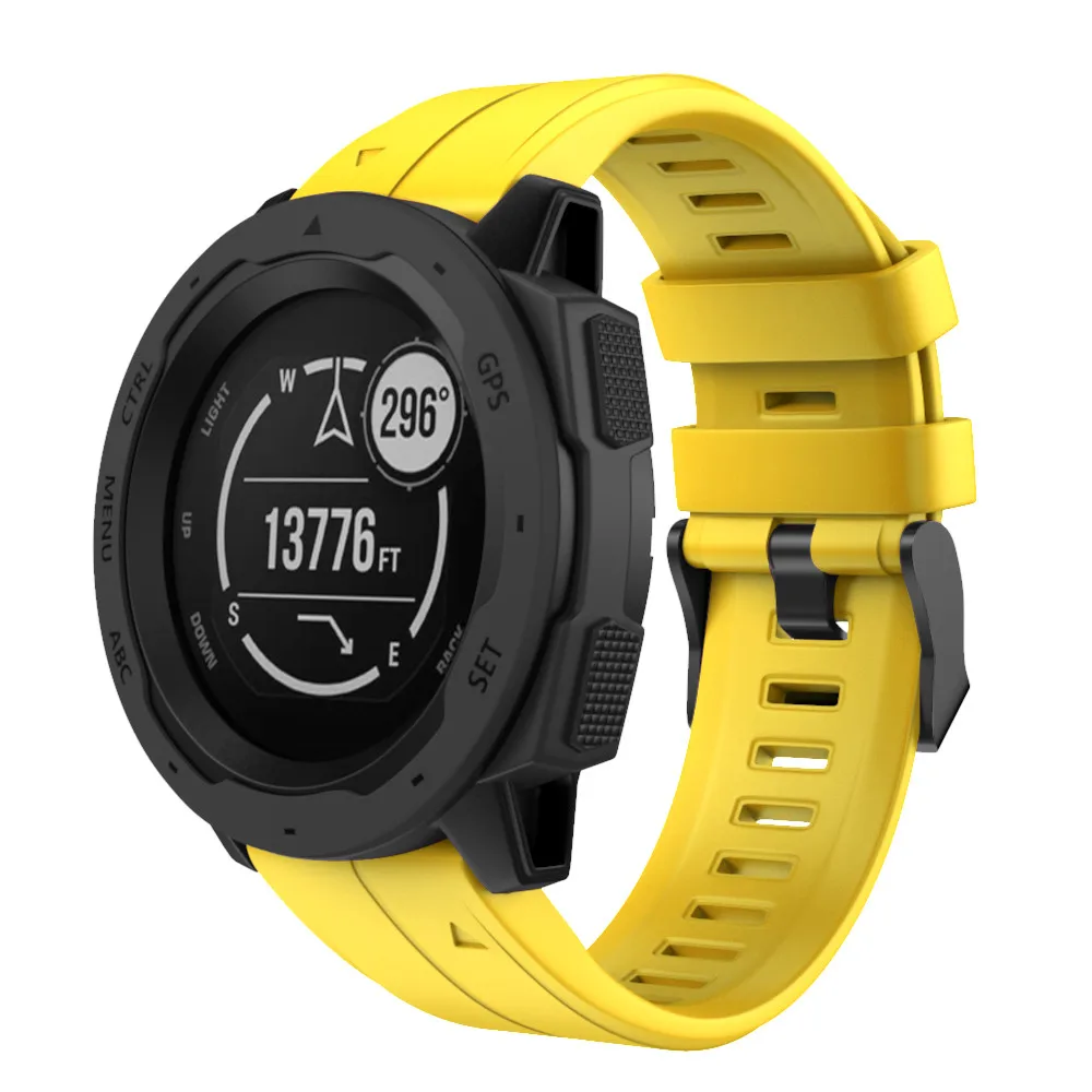 Фитнес-браслет, быстроразъемный, силиконовый, легко подходит для Garmin Instinct, Смарт-часы relogios# H10