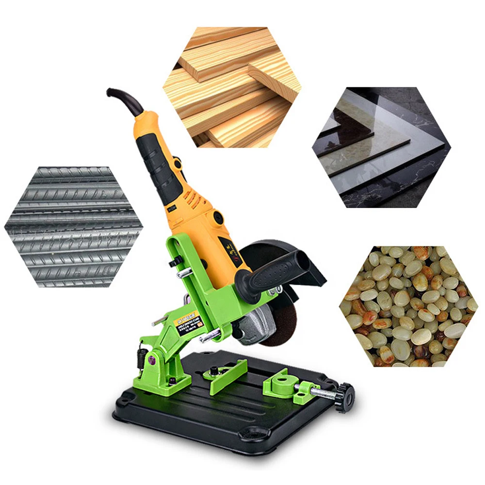 

Multifunctional Metalworking DIY Aluminum Bracket Iron Base Angle Grinder Holder Support For Cutting Machine Angle Grinder Stand