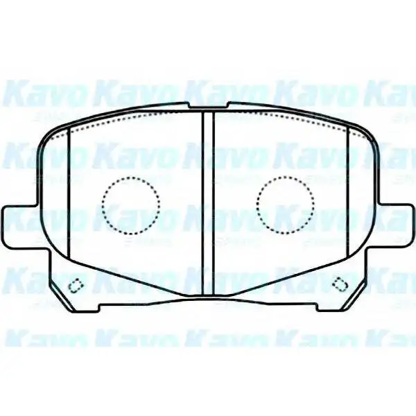 Колодки дисковые п.\ Toyota Camry 2.2i/3.0i& 24V 96 MK KASHIYAM