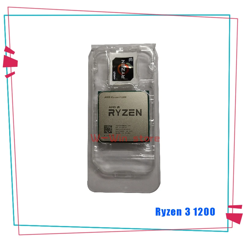 Четырехъядерный процессор AMD Ryzen 3 1200 R3 1200 3,1 ГГц с четырехъядерным процессором YD1200BBM4KAE Socket AM4