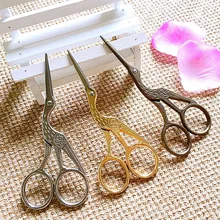 Кран портновские ножницы вышивка крестиком Европейский ретро классический винтаж ремесло золото шитье рукоделие DIY домашний инструмент 2 размера