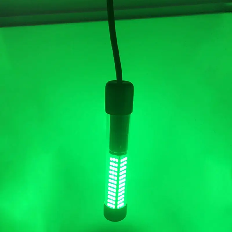Lulas e Peixes Luz de Pesca Luz de Pesca para Camarão Subaquática Lâmpada Isca Finder Noite para Camarão Camarões 10w 12v-24v 180 Led 3 lâmpada isca finder noite luz de pesca