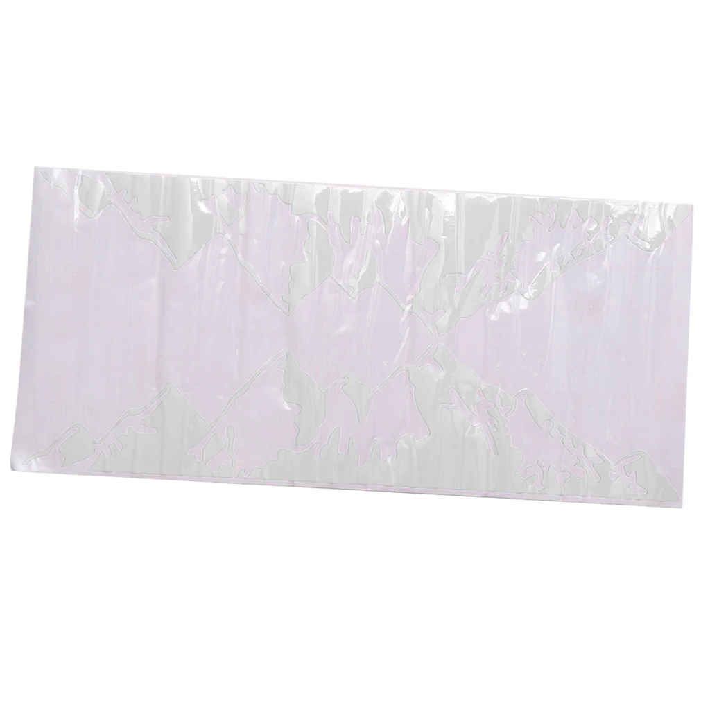 2x Car Mountain Range Side Skirt Modified Personal Decoration Body Paste