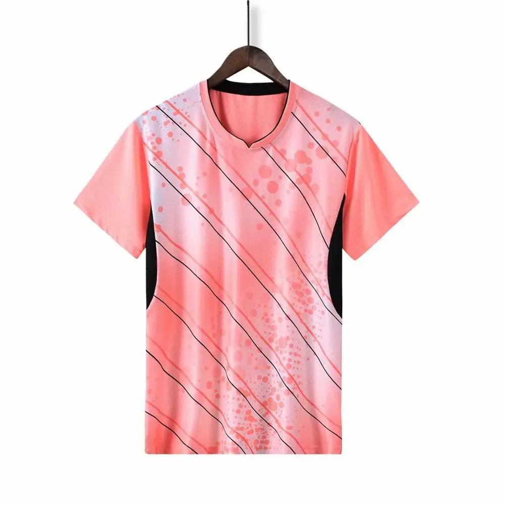 Professional team game training Quick dry Badminton shirt Men/Women , Tennis t-shirts ,sports golf shirt , pingpong t-shirt