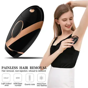 

Mini Handheld IPL Laser Epilator 600000 Depilator Machine Full Body Facial Underarm Permanent Painless Laser Hair Remover Device