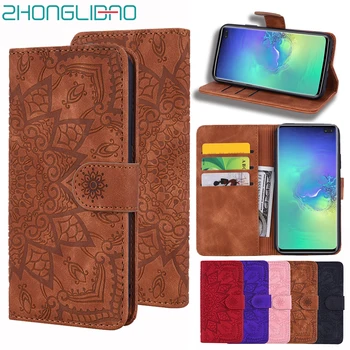 

S10 Plus Wallet Case for Samsung Galaxy S10 S9 S8 Plus A50 A30 A40 A20 A70 A20e A80 A90 S10e Note 9 10 Pro Flip Leather Cover