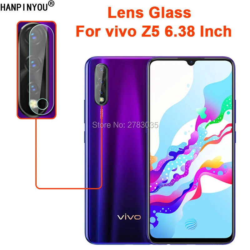 

For vivo Z5 6.38" Clear Ultra Slim Back Camera Lens Protector Rear Camera Lens Cover Tempered Glass Protection Film