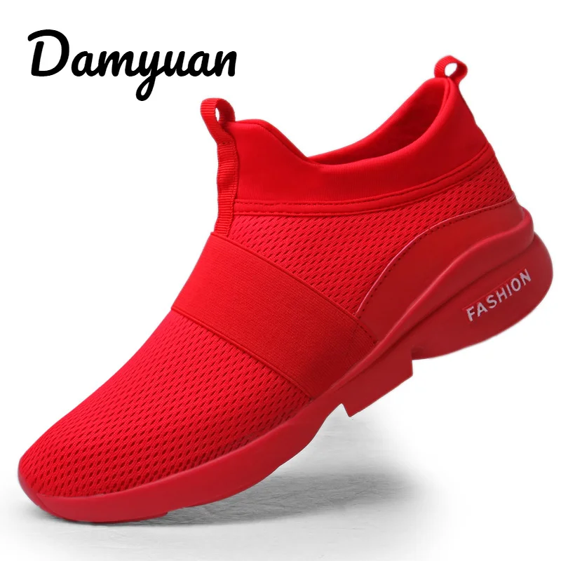 Damyuan-Zapatillas deportivas para hombre y mujer, zapatos planos para parejas, ligeros e informales, 2020