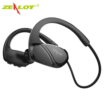 

ZEALOT H6 5.0 Bluetooth Earphone Sports Neckband Magnetic Wireless earphones Stereo Earbuds Metal With Mic For All Phones