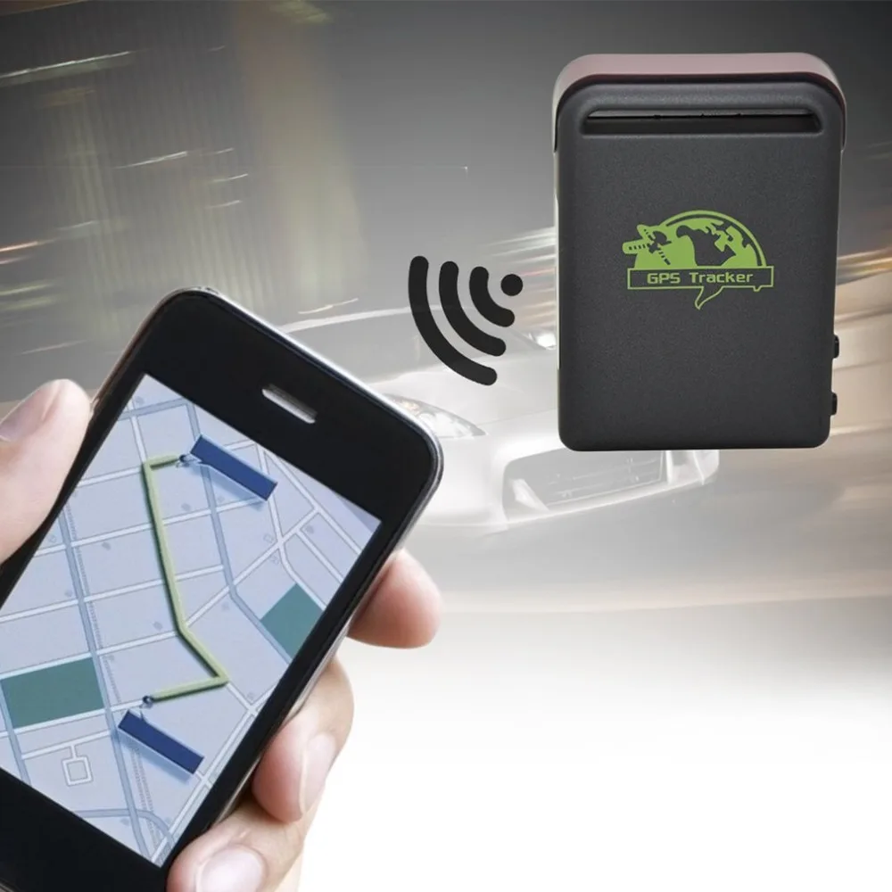 

Mini Size GPS Vehicles Cars Tracker Device GPS SMS GPRS SOS For IOS App W/ Remote Control Built-In Shock Sensor