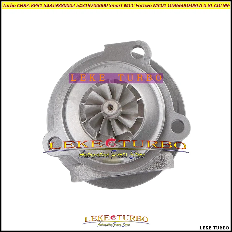 Turbolader Smart-MCC Smart Cdi 0,8 CDI MC01 30Kw 54319880002 6600960199