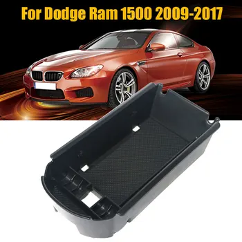 

Tray Armrest Convenient Center Console Sort out Storage 29.5*19.5*6cm Black Useful Central Storage Box for Dodge