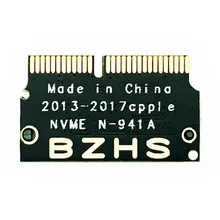50 шт. для Macbook Air SSD M2 адаптер NVMe PCIE 2013 to M.2 NGFF SSD адаптер карта для Macbook Air Pro A1398 A1502 A1466