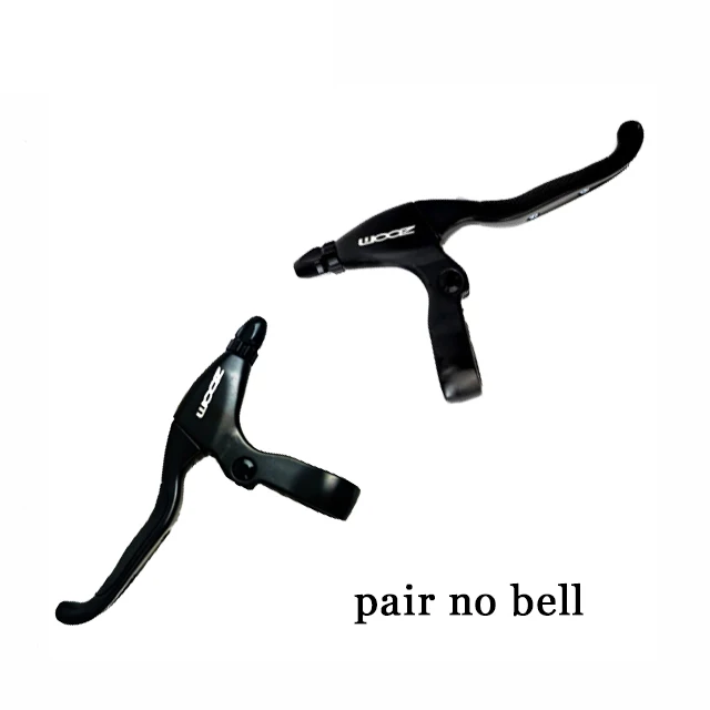 pair no bell ZOOM велосипедный DB-680 Задний дисковый тормоз черная Горная дорога MTB Электрический велосипед механический суппорт Дисковые Тормоза Велоспорт двойной тормоз - Цвет: pair no bell