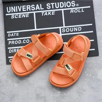 

JJ UG130-137 2020 summer new boys soft bottom beach shoes girls casual baby solid color non-slip