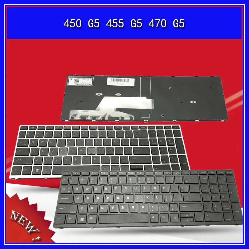 Tastiera Del Computer Portatile Per Hp Probook 450 G5 455 G5 470 G5 Notebook Sostituisci Tastiera
