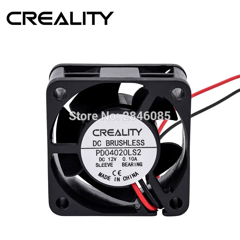 DC12V 24V CR-10 4020 Back Mainboard cooling Fan Cooler Small axial Fans for Ender-3 Ender-5 V2 CR-X 3d printer parts | Компьютеры и
