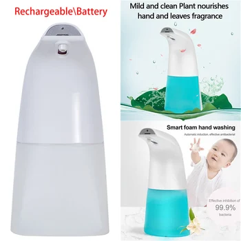 

Automatic Soap Dispenser Touchless Smart Infrared Sensor For Home Kitchen Office School 250ml Non-contact Hand Washer