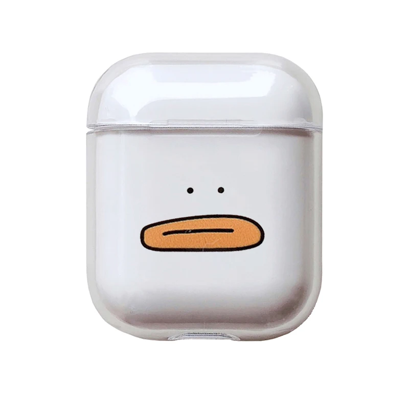 Мягкий силиконовый милый Чехол Air Pods для Apple Airpods, роскошный чехол с рисунком, простой прозрачный чехол Airpods, аксессуары для наушников - Цвет: I201221