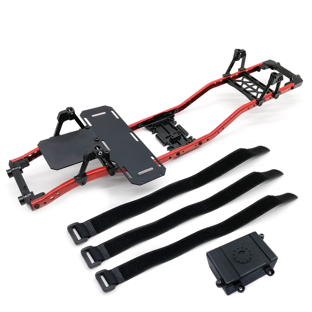 1 комплект 1/10 Axial SCX10 II RC Crawler 313 колесная база для 90046 90047 с батарейной панелью |