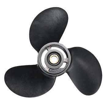 

Ship Engine Outboard Propeller Aluminum Alloy 3-Bladed Rotary Paddle 3B2W64517-1 8.5X9 Boat For Tohatsu Nissan-Mercury 8-9.8Hp