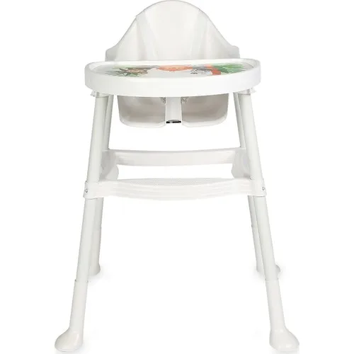 High Chair Baby Girls Boys Child Feeding Table Chair Child safety Arched Tray Nonskid Flip Walker-Like