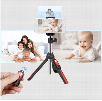 

Benro MK10 Desktop 4 in 1 Extendable Selfie Stick Live Holder Bluetooth Remote Control For IPhone GoPro Huiwei MI Phone