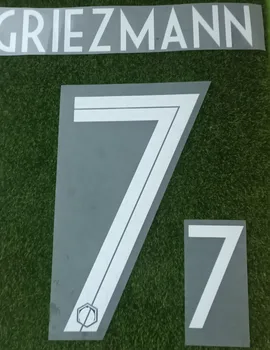 

2 Star 2018 Mbappe Nameset Griezmann Pogba Kante Pavard Thauvin Nameset Customize Any Name Any Number Patch
