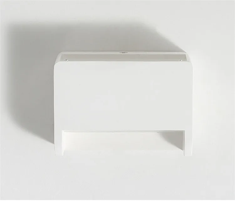 Creative geometric LED wall light 5W indoor home bedroom bedside wall lamp 110V / 220V indoor plaster lamp
