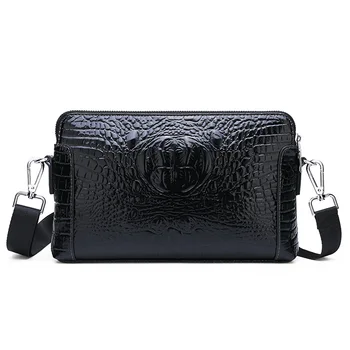 

Men's Crocodile Pattern Shoulder Bag Summer Bag European And American-Style Cool MEN'S Bag