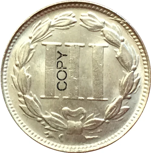 США (1865-1889) 26 монет трехцентные фотомонеты | Дом и сад